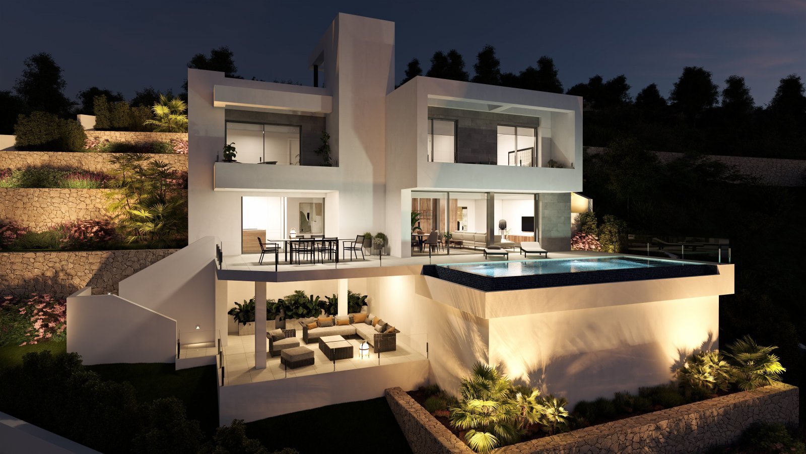 Elegante Villa mit Pool, Cumbre del Sol, Benitachell