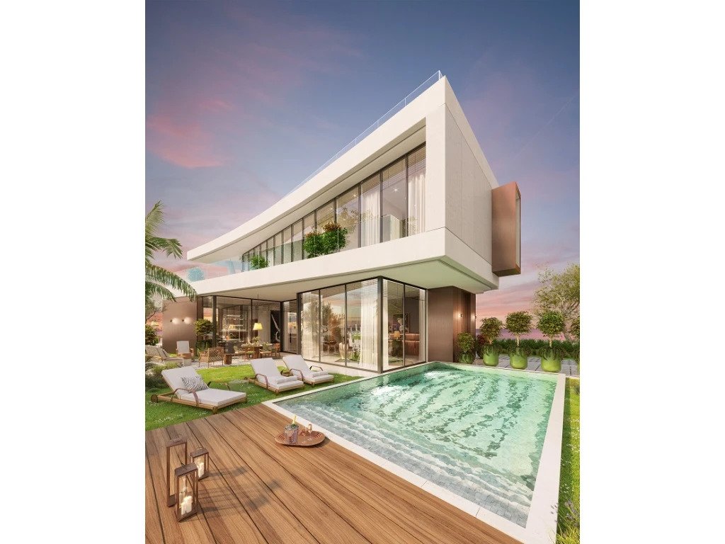 Große 4+1-Zimmer-Villa mit sechs Badezimmern und Swimmingpool direkt am Meer in Limassol.