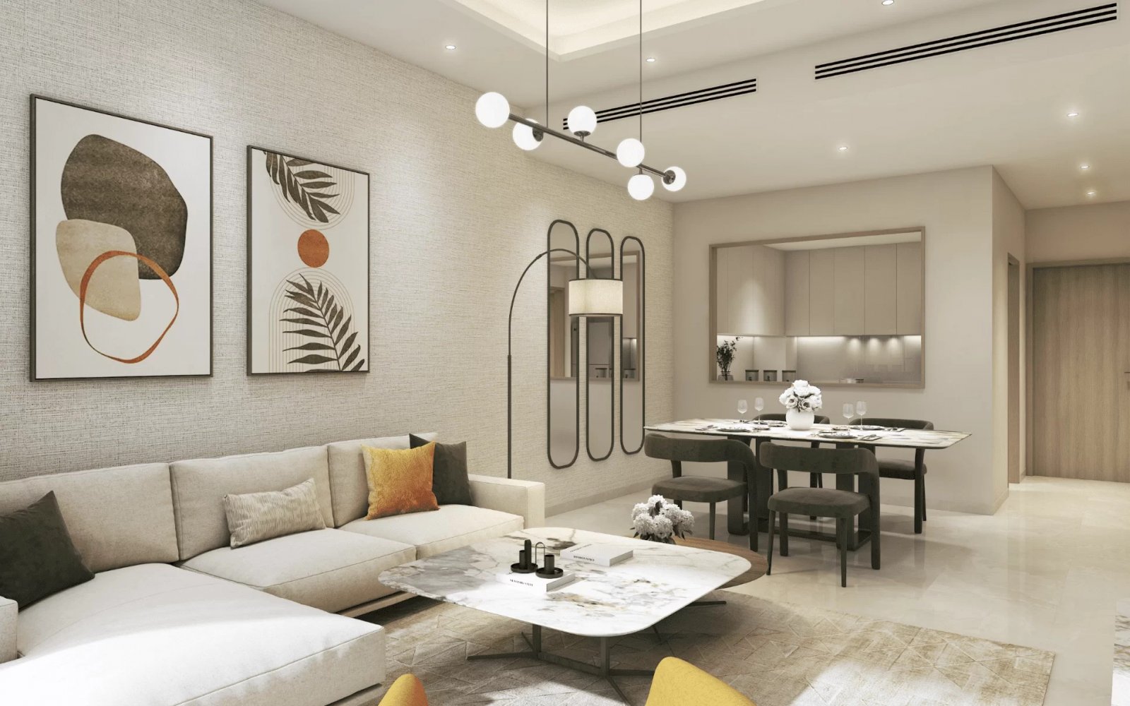 DAMAC Riverside Views – Luxuriöses Wohnen am Flussufer im Herzen von Dubai, neben dem größten Flughafen der Welt