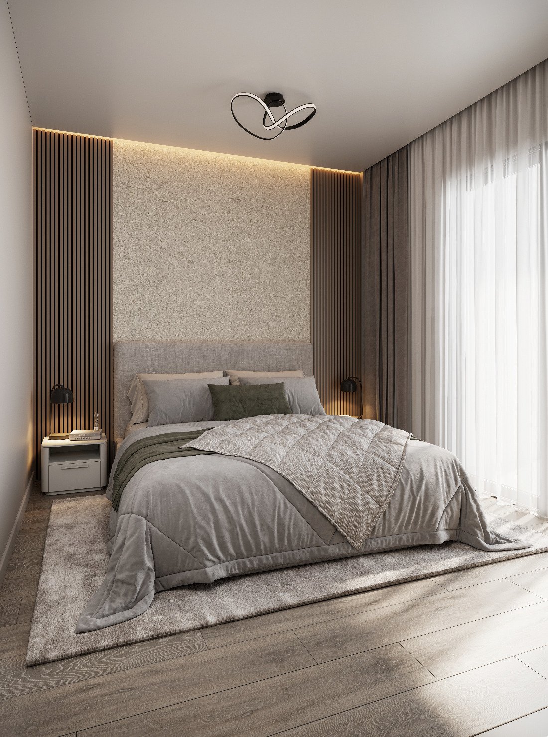 Luxuriöse Zwei-Zimmer-Wohnung in Hafennähe, begehrte Lage, Piräus, Athen