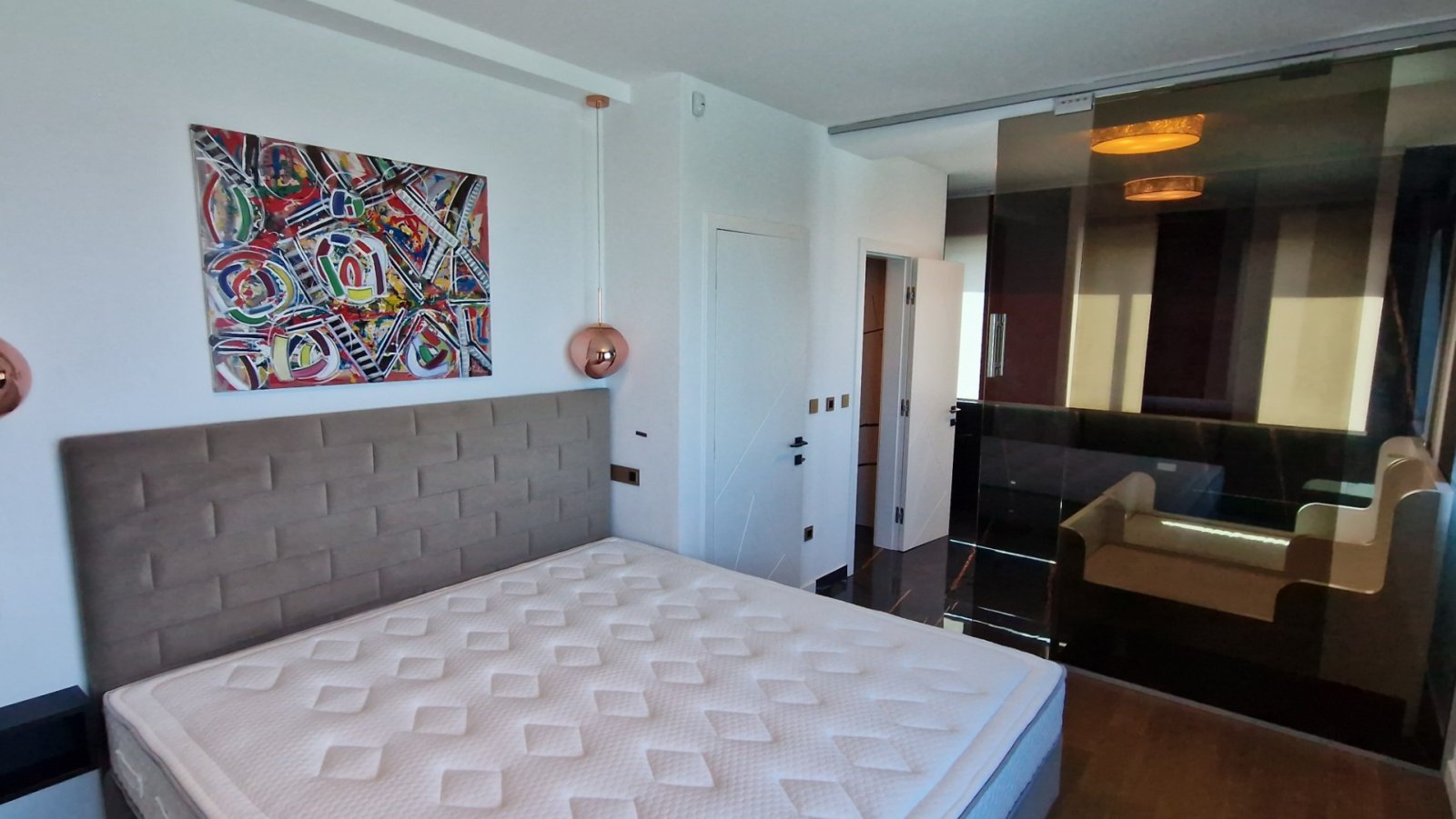 Luxuriöse Maisonette-Wohnung in erster Strandreihe mit Panoramablick, Sukošan, Kroatien