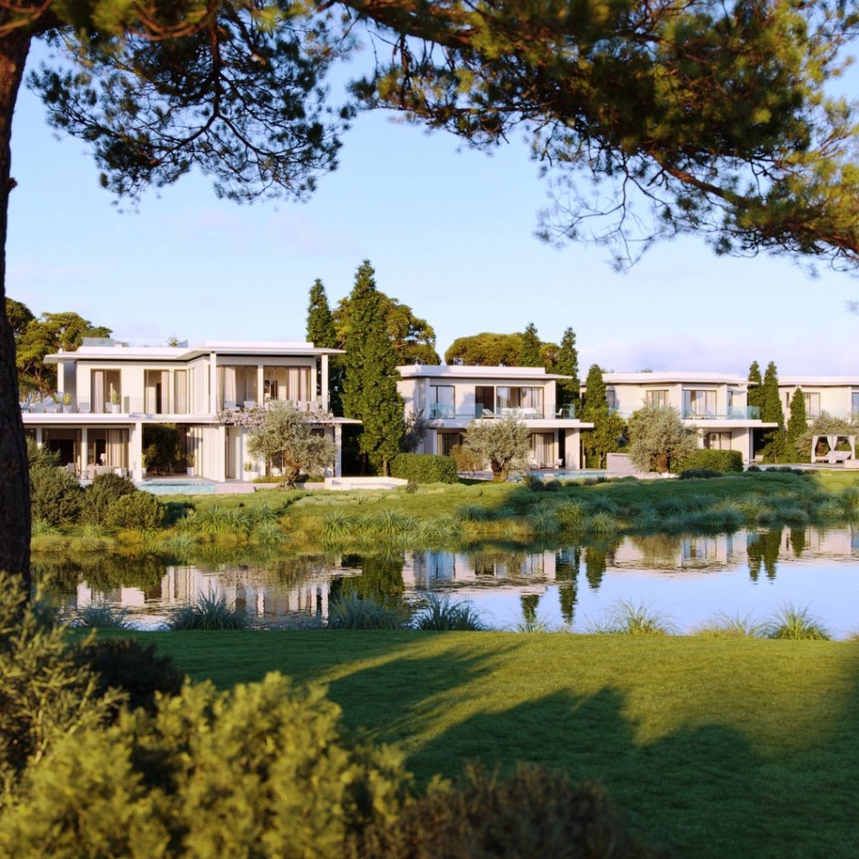 Große Luxusvilla mit großem Grundstück und Swimmingpool direkt neben dem renommiertesten Golfclub in Limassol