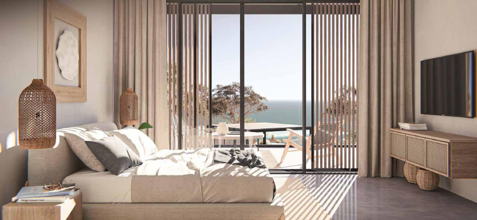 Luxuriöses 2+1-Apartment direkt am Strand in Protaras, hervorragende Infrastruktur