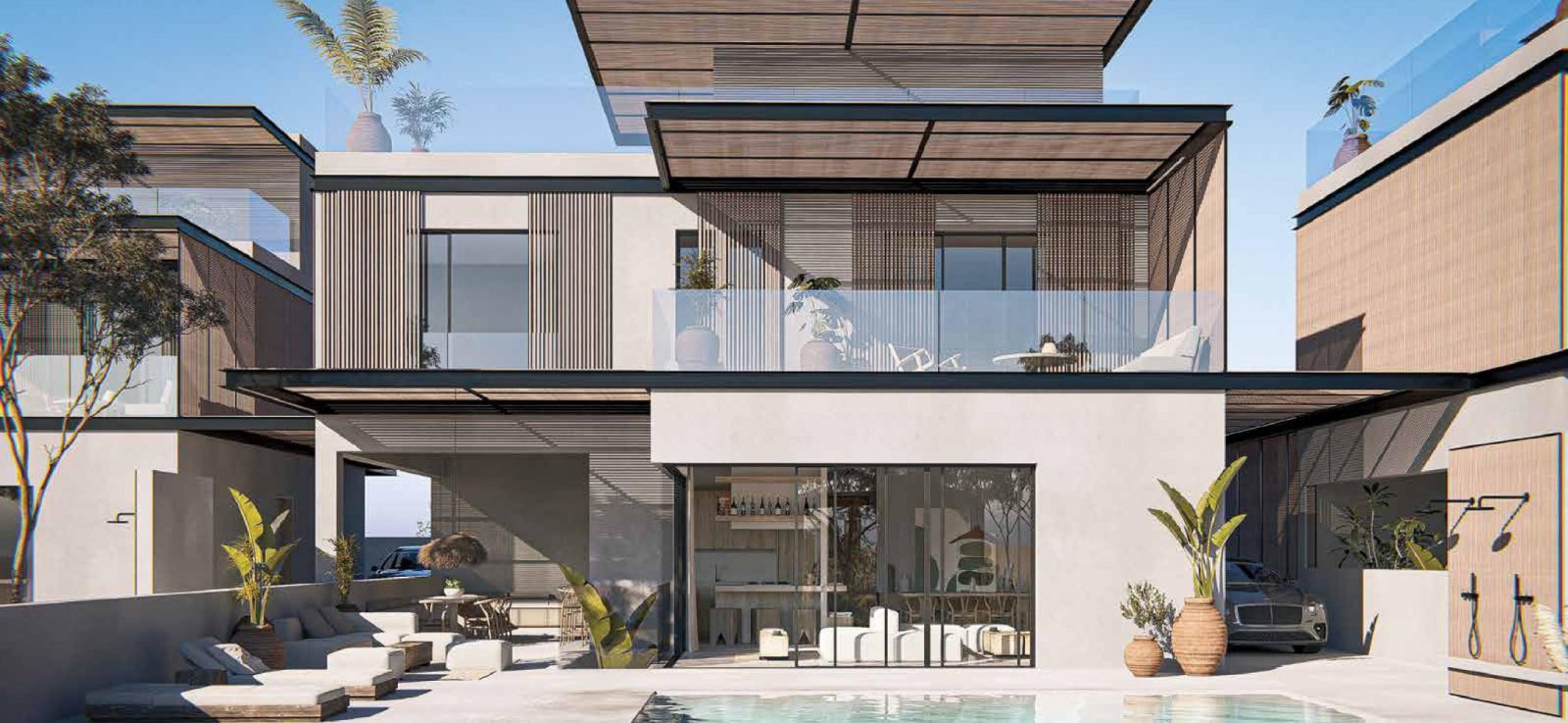 Luxuriöses 2+1-Apartment direkt am Strand in Protaras, hervorragende Infrastruktur