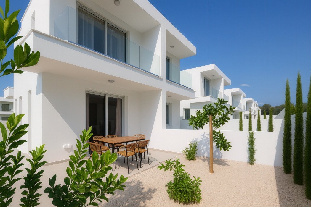 Geräumige 3+1-Zimmer-Villa mit privatem Garten in ruhiger Lage in Peyia, nur wenige Minuten vom Meer entfernt