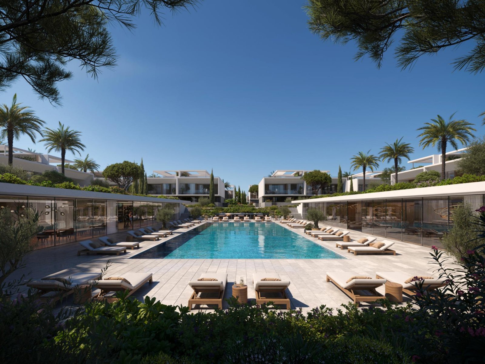 Luxuriöses Apartment mit vier Schlafzimmern direkt am Meer, Geroskipou, Paphos