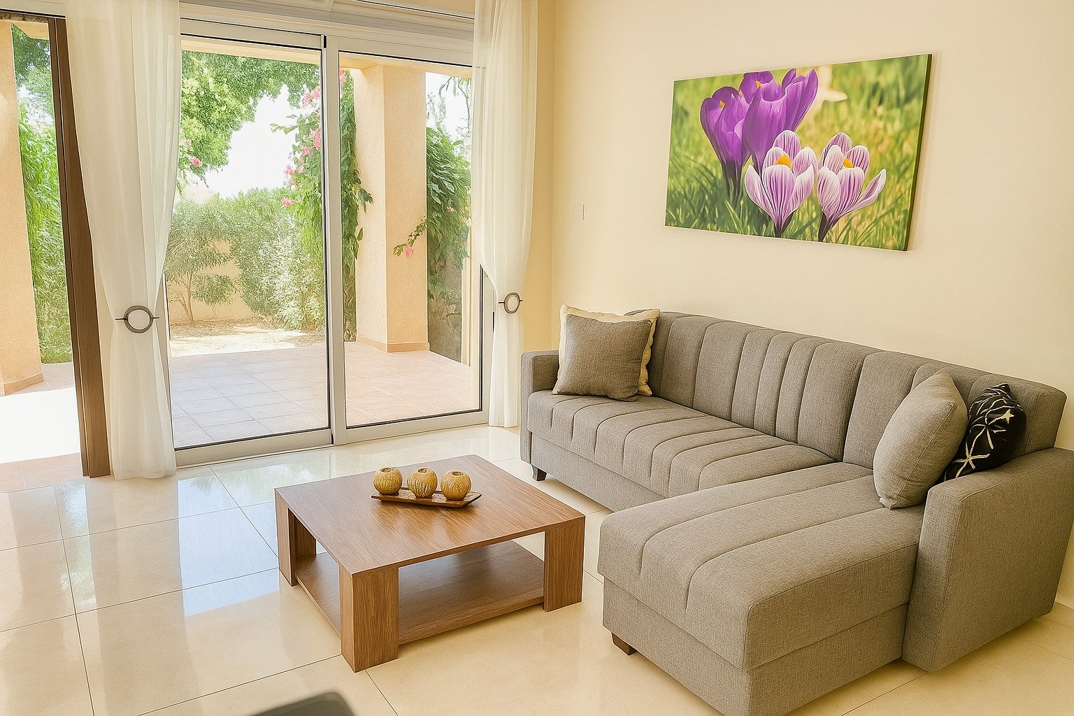 Moderne Villa mit 3 Schlafzimmern, 400 m vom Strand entfernt, in der prestigeträchtigen Lage der Königsgräber in Paphos