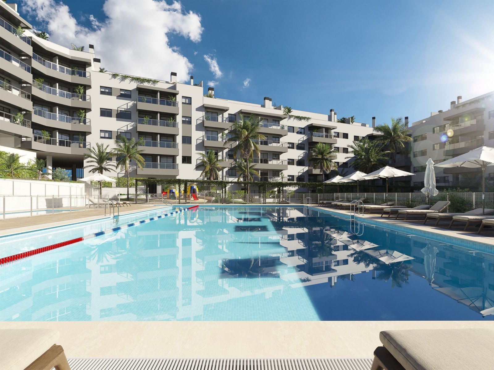 Moderne Wohnung am Meer, Las Lagunas de Mijas