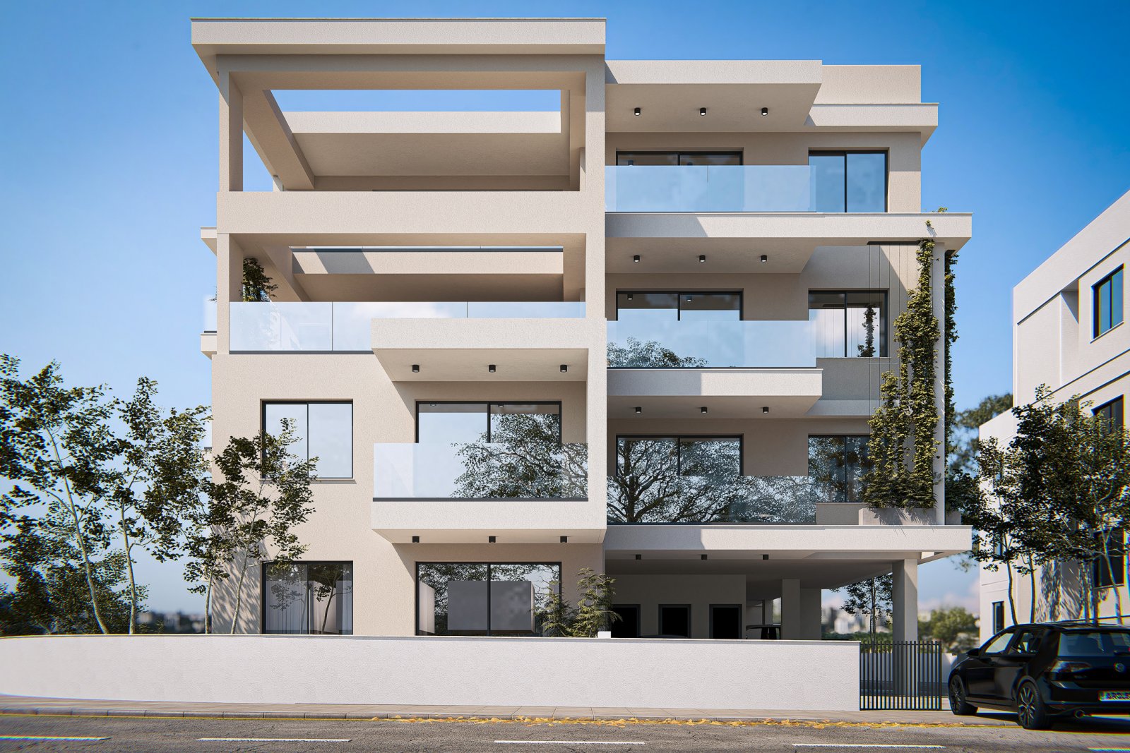 Preiswerte 2+1-Zimmer-Wohnung mit zwei Badezimmern und Parkplatz in attraktiver Lage in Paralimni