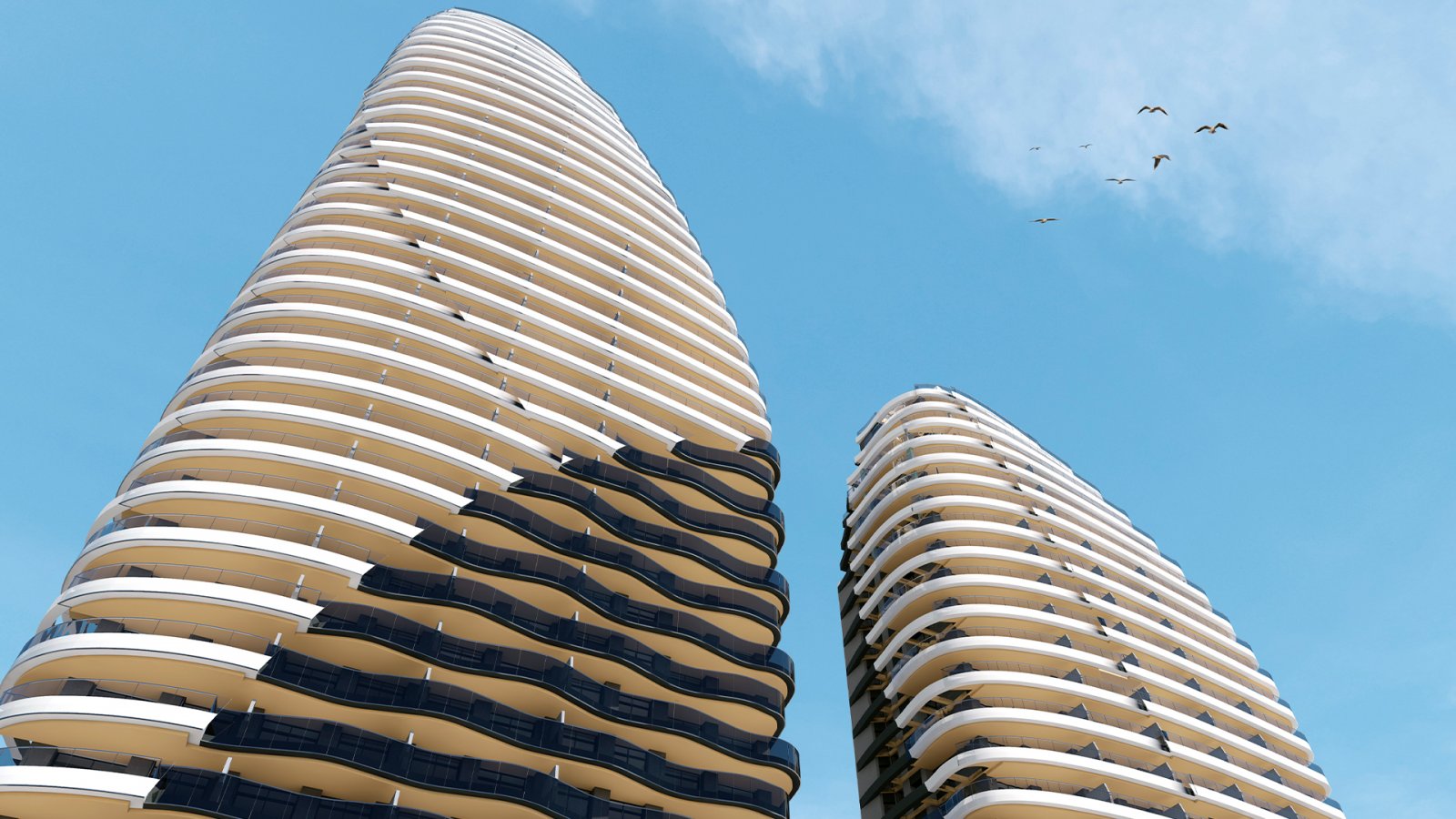 Exklusive Apartments am Strand von Poniente, Meerblick, Benidorm