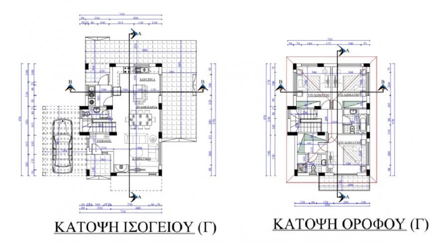 Freistehende Villa in Parekklisia, Limassol