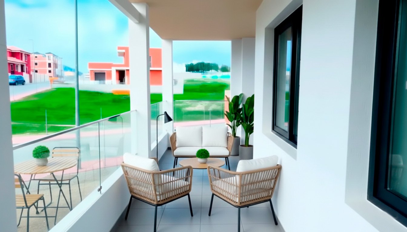 Modernes Apartment mit Pool, ruhige Lage in Bigastro