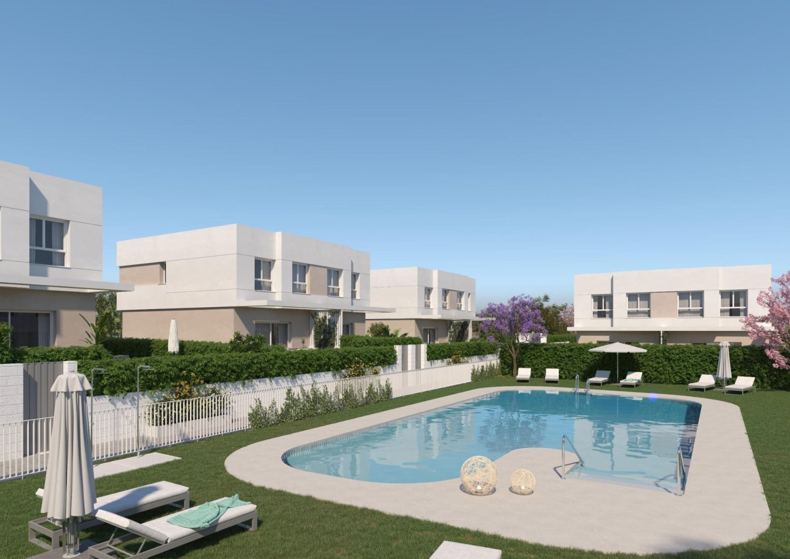 Moderne Stadthäuser am Meer, ruhige Lage, Vélez-Málaga