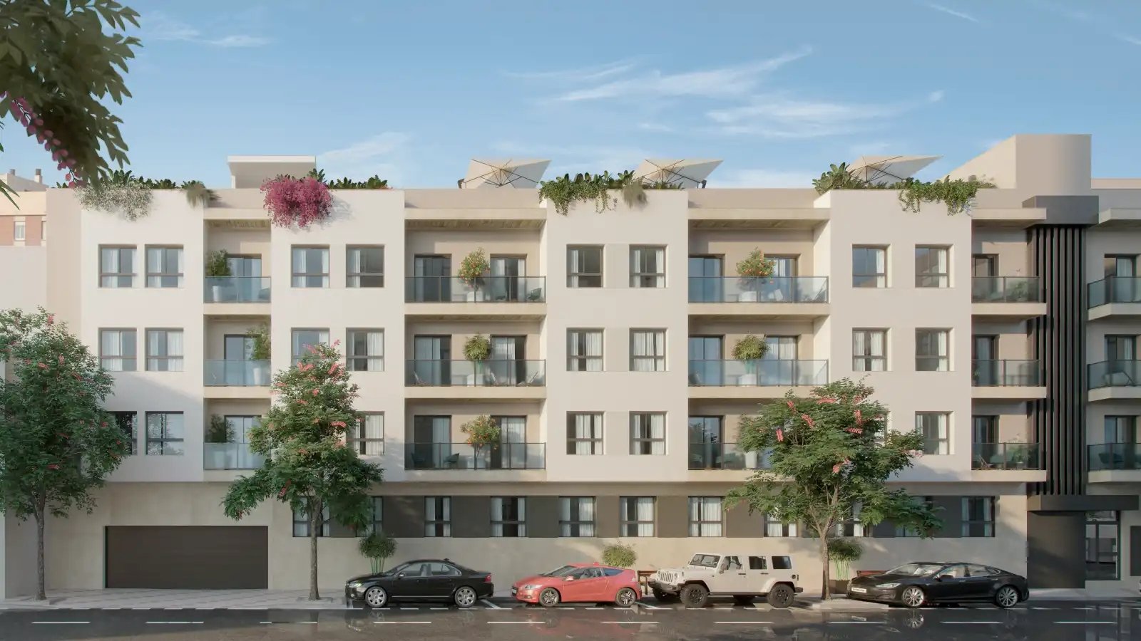 Moderne Apartments am Meer, in Strandnähe, Málaga