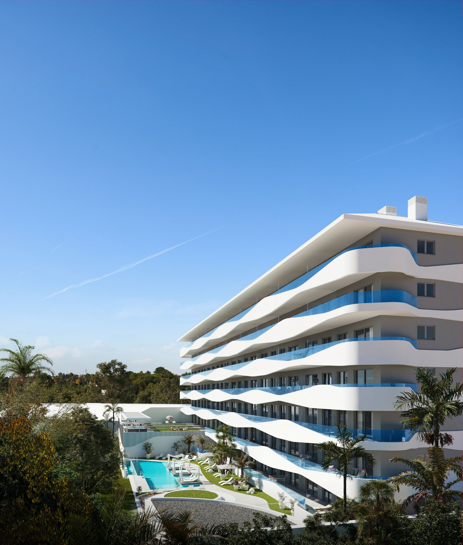 Exklusive Apartments mit Meerblick, Fuengirola