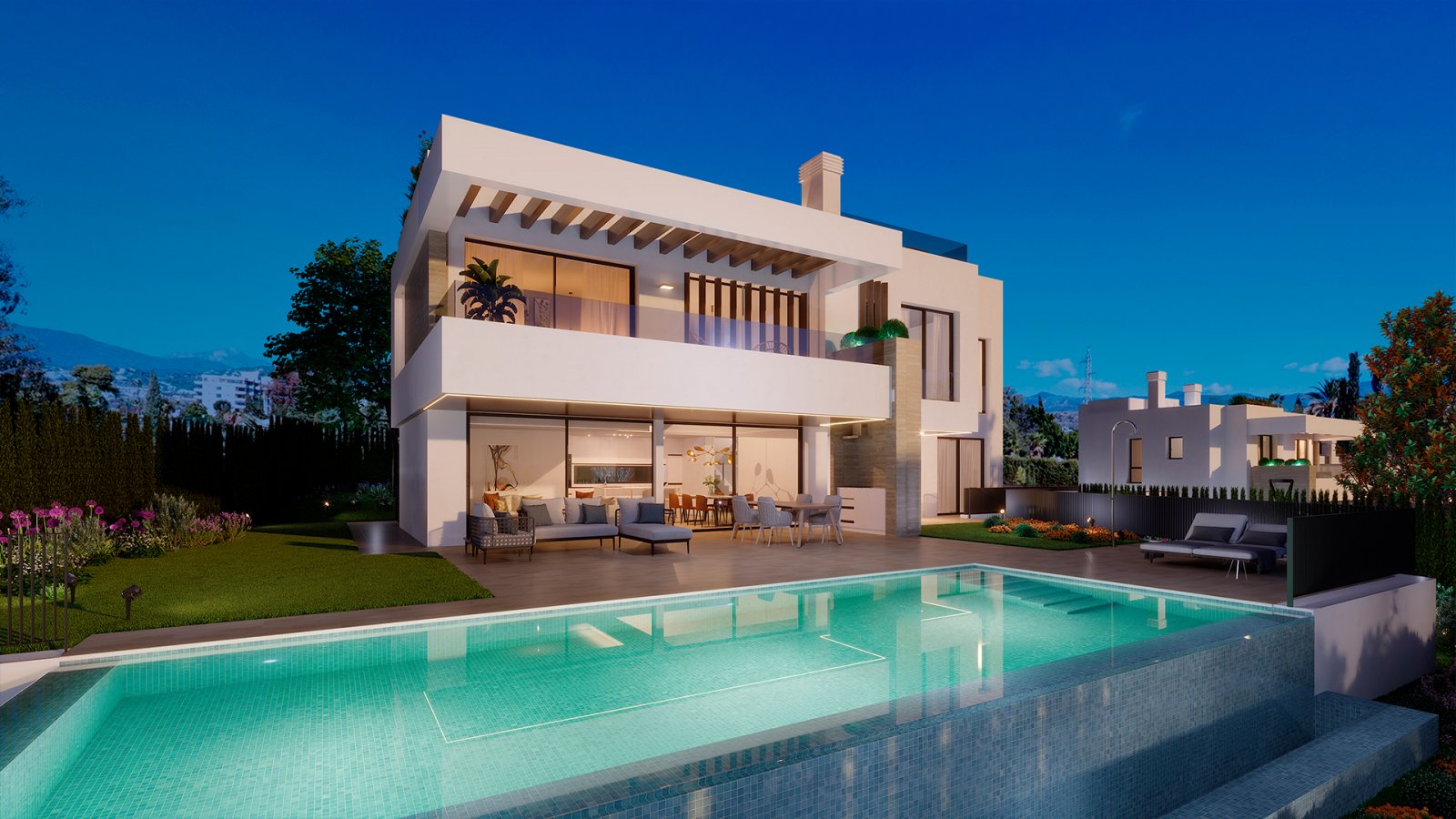 Luxusvillen mit Pool in Atalaya, Estepona