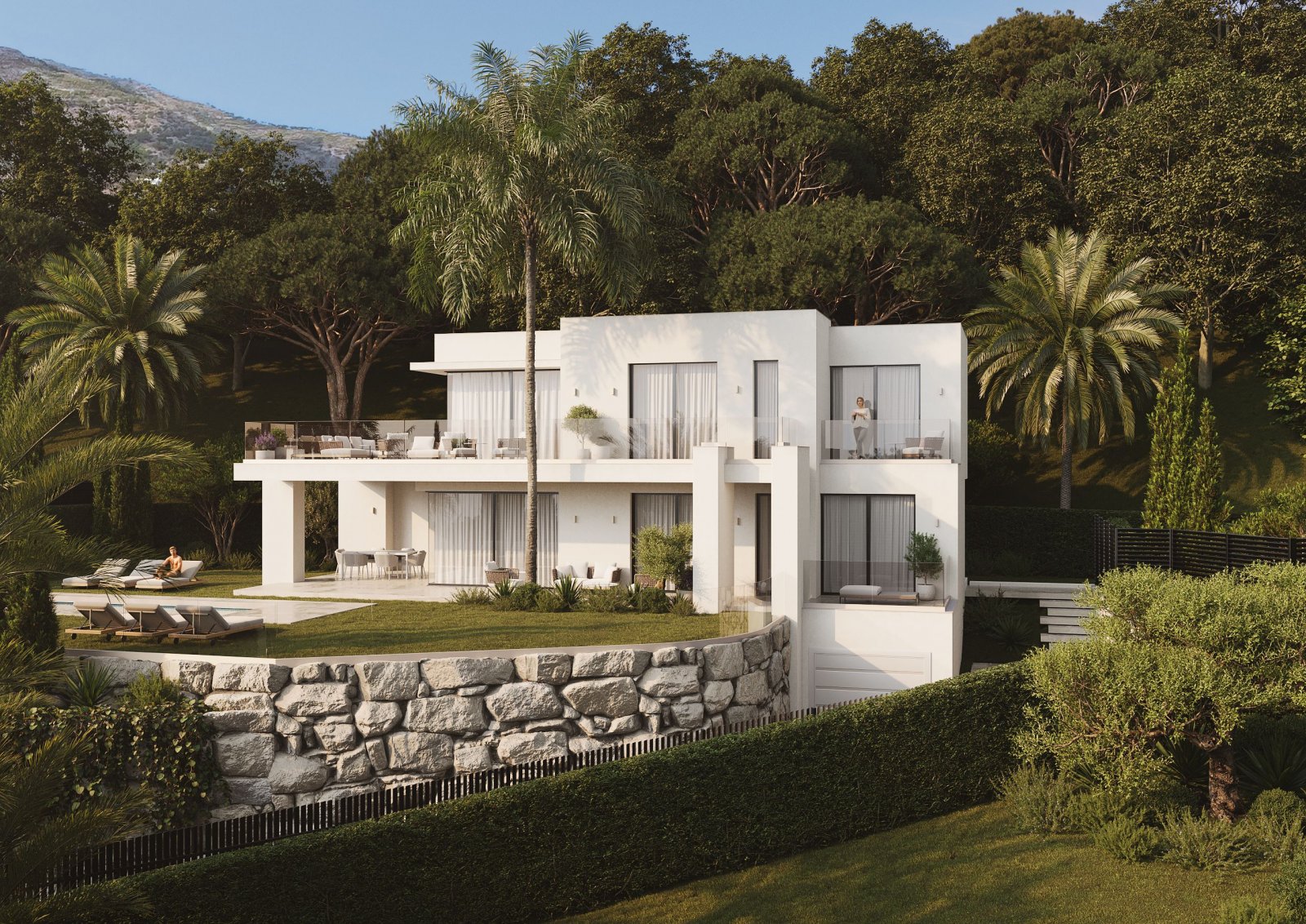 Luxusvillen mit Meerblick, Mijas