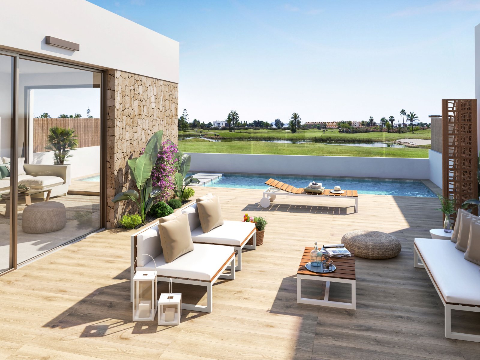 Exklusive Villa am Meer und Golfplatz, Los Alcázares