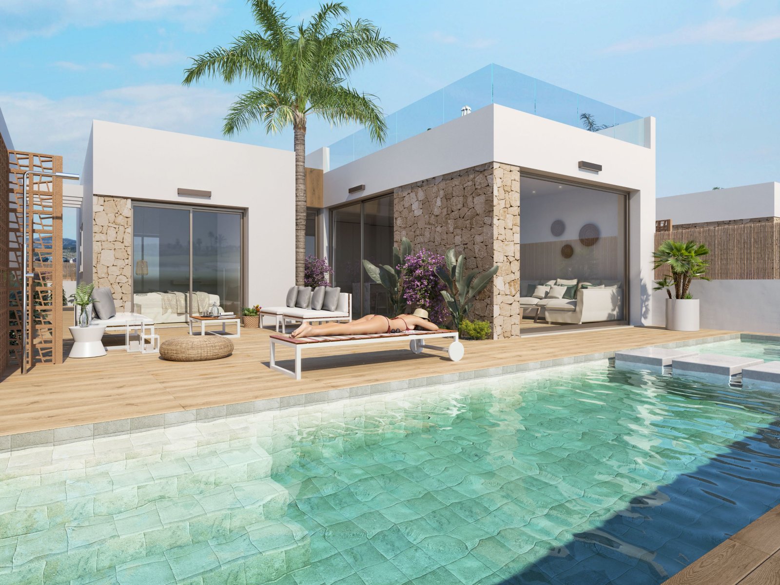 Exklusive Villa am Meer und Golfplatz, Los Alcázares