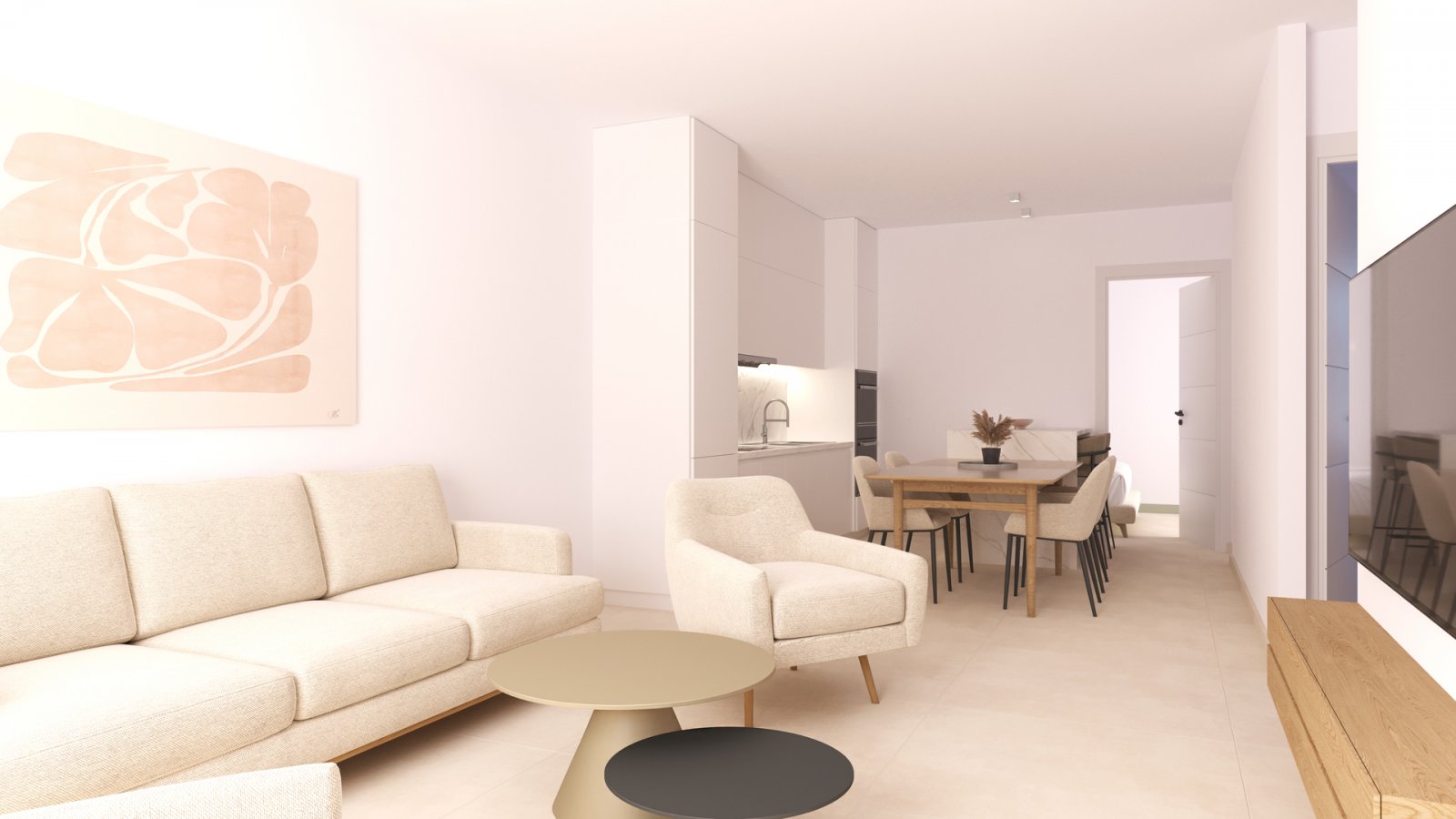 Exklusiver Apartmentkomplex, Swimmingpool und Flughafen, San Cayetano