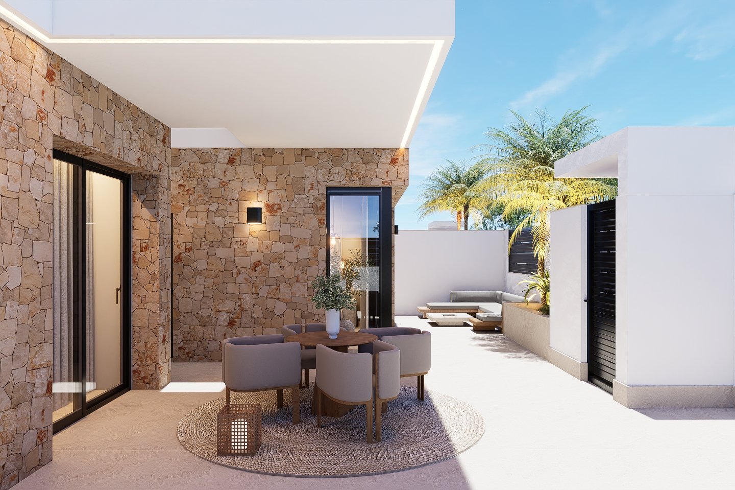 Elegantes Haus am Meer mit Pool und Flughafen in San Pedro del Pinatar