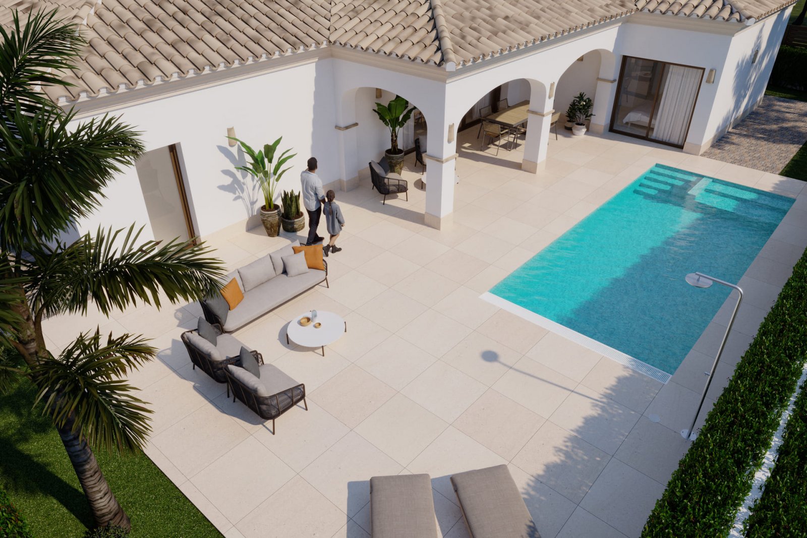 Modernes Haus am Meer, privater Pool, San Pedro del Pinatar