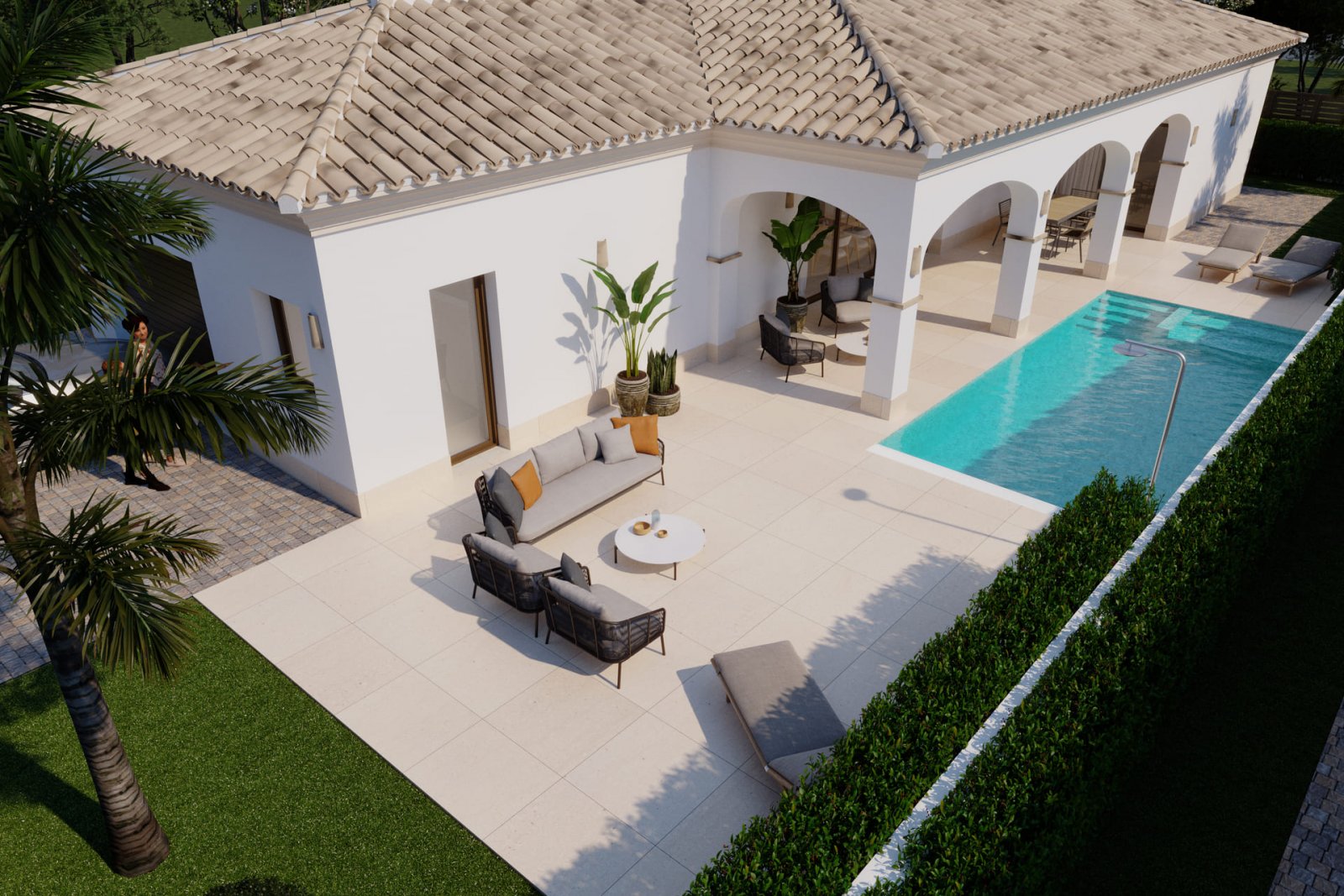 Modernes Haus am Meer, privater Pool, San Pedro del Pinatar
