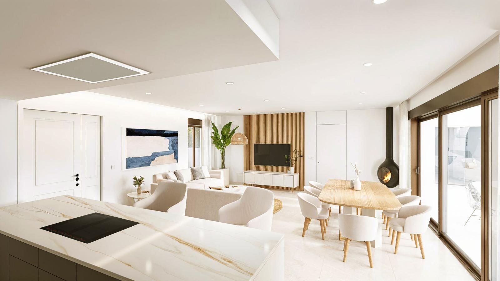 Modernes Haus am Meer, privater Pool, San Pedro del Pinatar