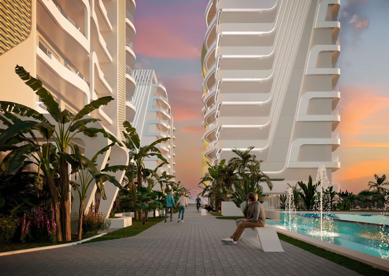 Elegantes Apartment am Meer, erste Strandreihe, San Javier
