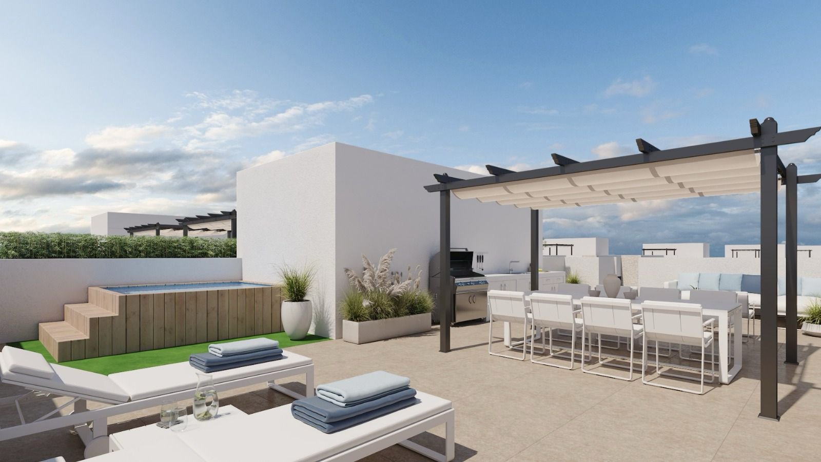 Moderne Apartments mit Pool und Garten, La Nucía