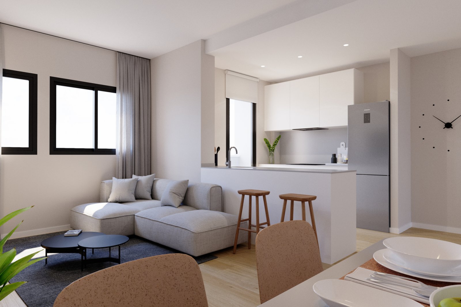 Modernes Apartment am Pool, Algorfa