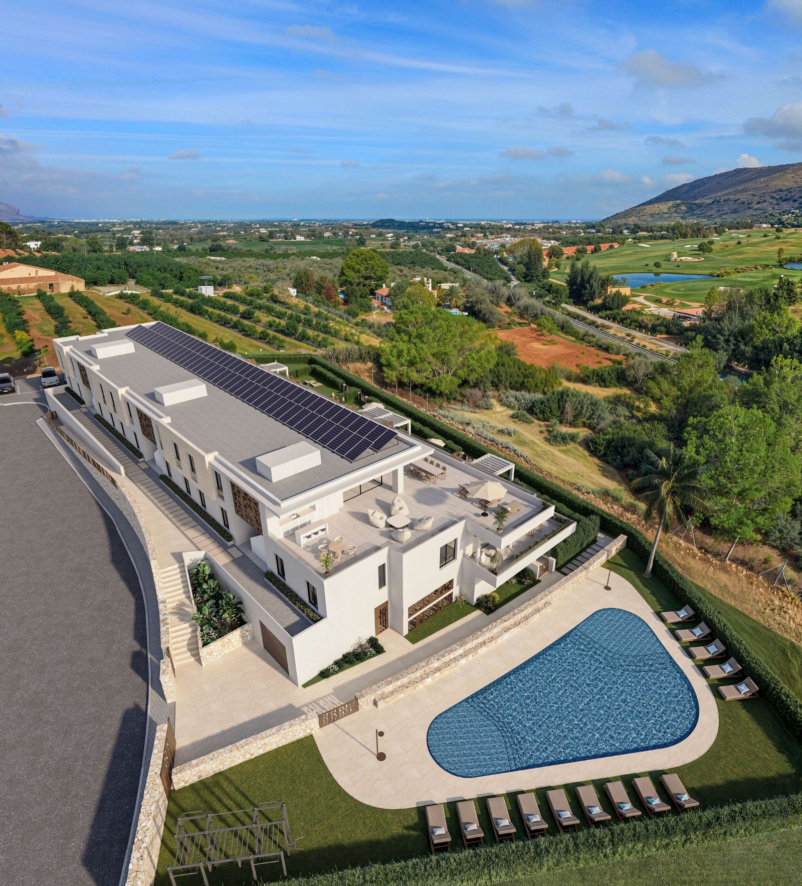 Luxusapartments mit Meerblick, La Sella, Denia