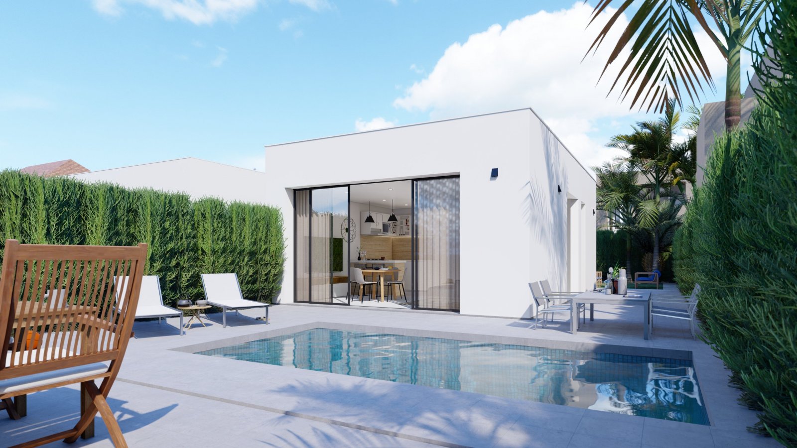 Modernes Haus am Meer, privater Pool, Murcia