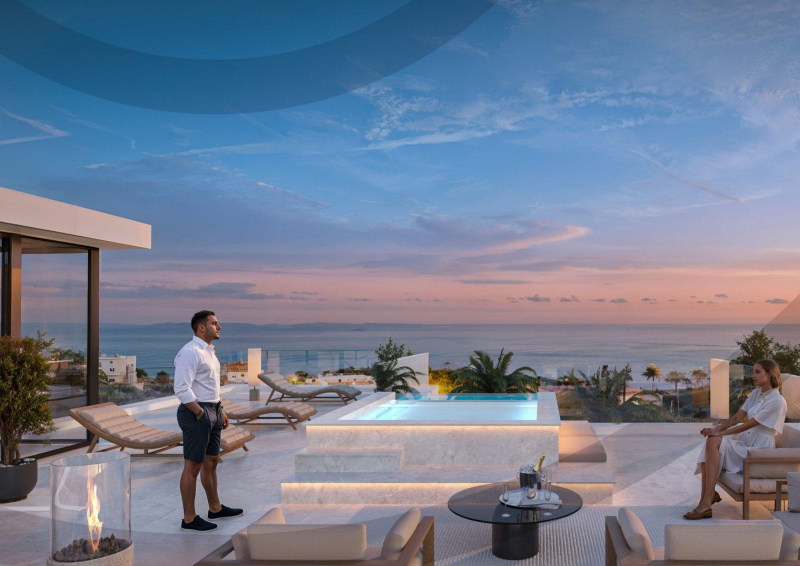 Exklusive Villen mit Pool am Meer, Mijas