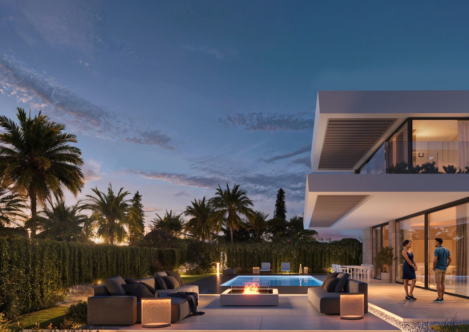 Exklusive Villen mit Pool am Meer, Mijas