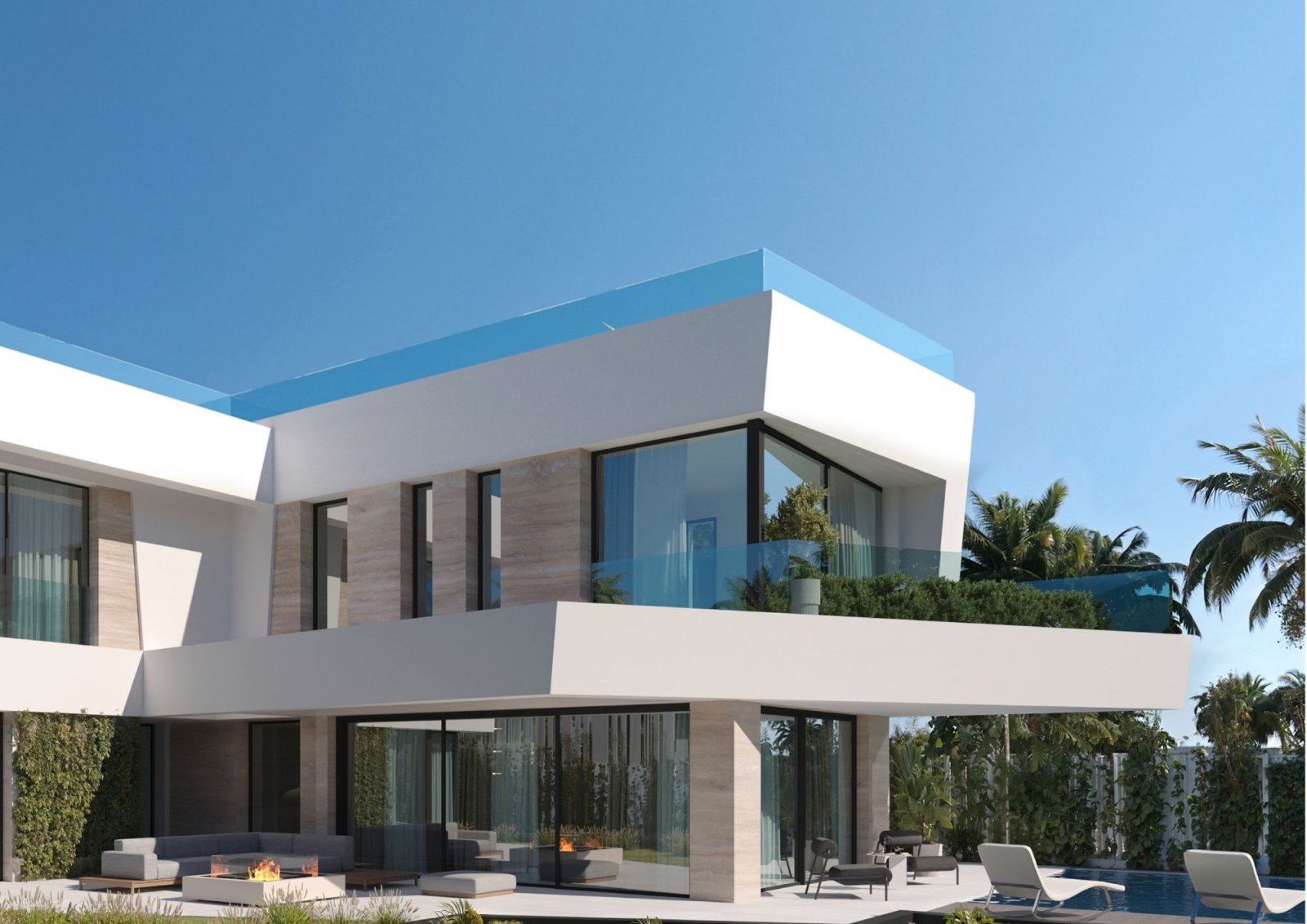 Exklusive Villen mit Pool am Meer, Mijas