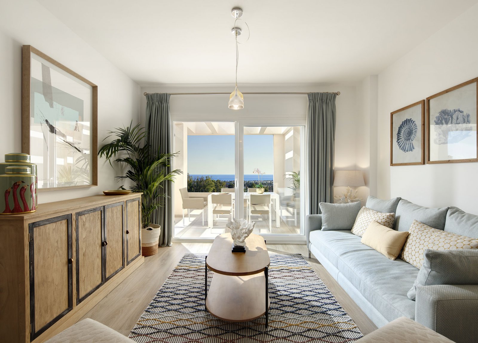 Elegante Apartments mit Meerblick, Marbella