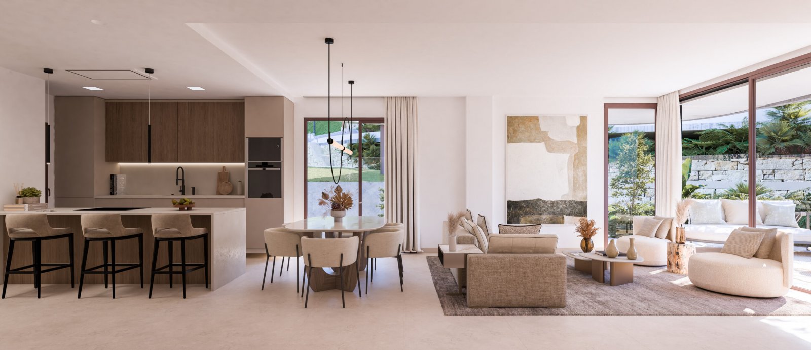 Luxusapartment mit Meerblick, Marbella