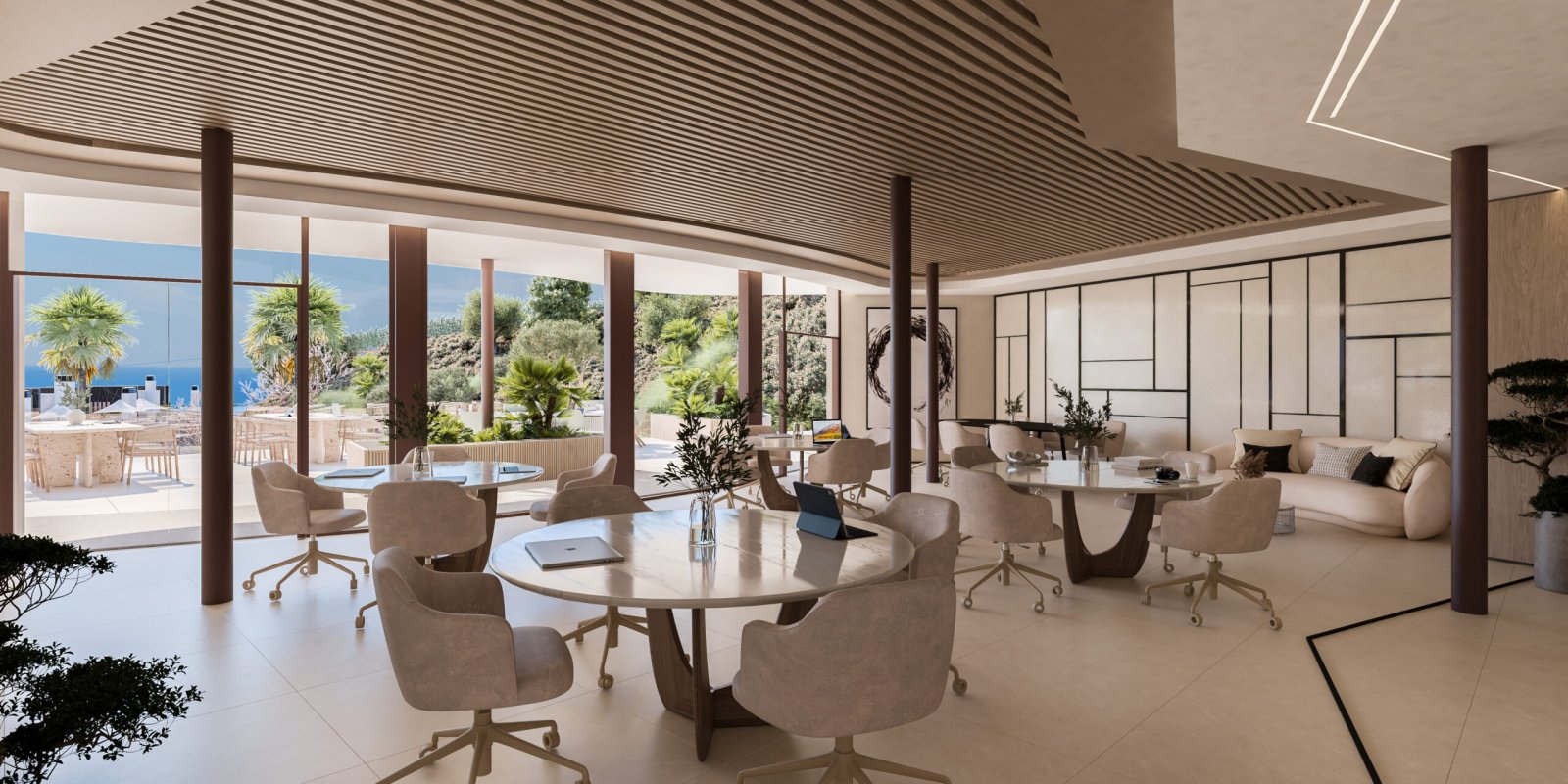Luxusapartment mit Meerblick, Marbella