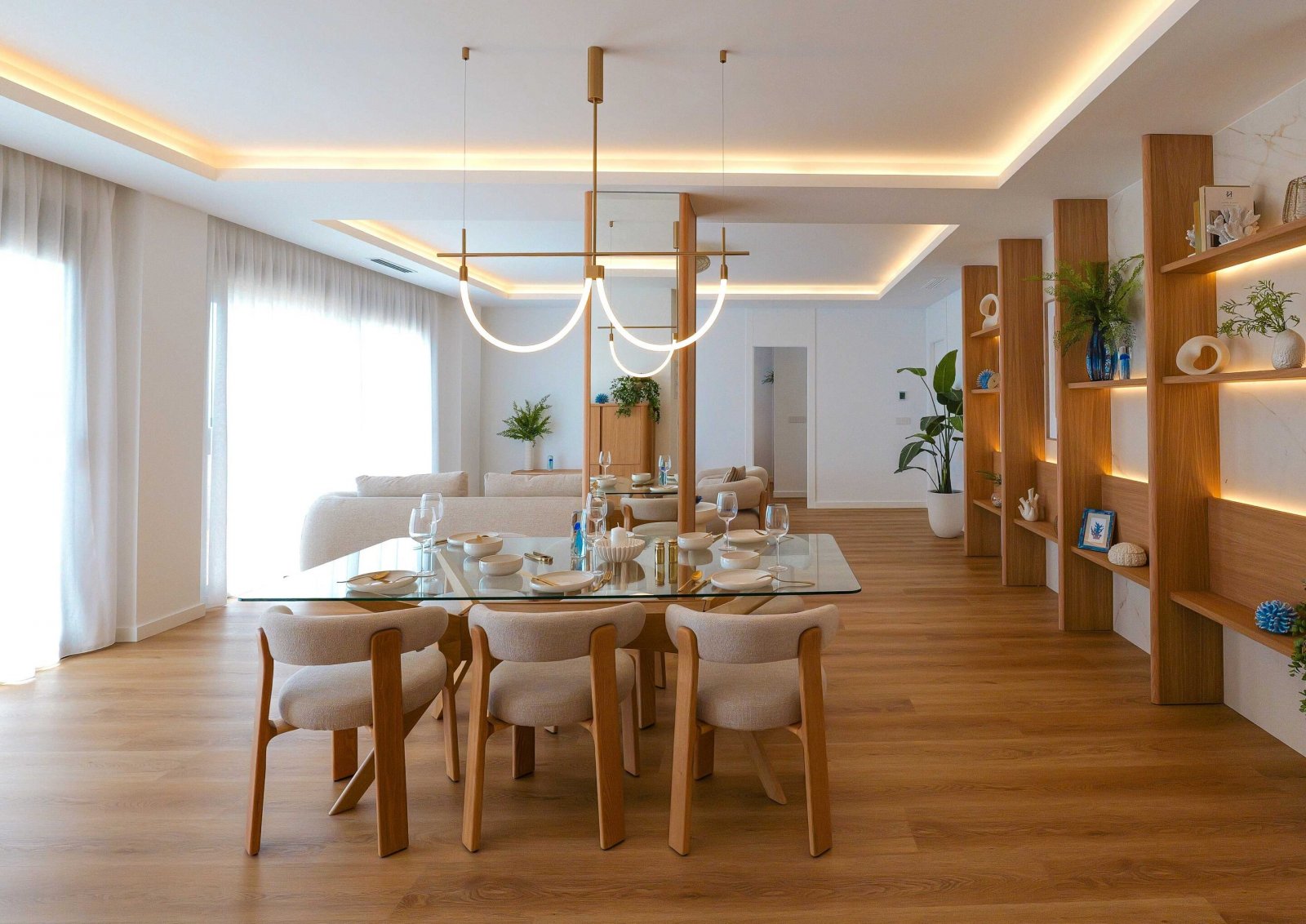Elegantes Apartment mit Meerblick, La Manga
