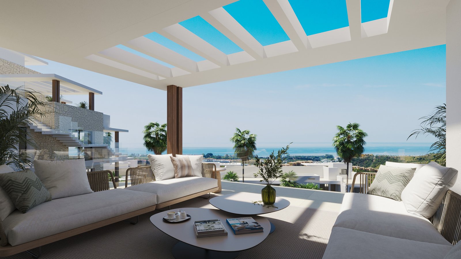 Luxusapartment mit Meerblick, Estepona