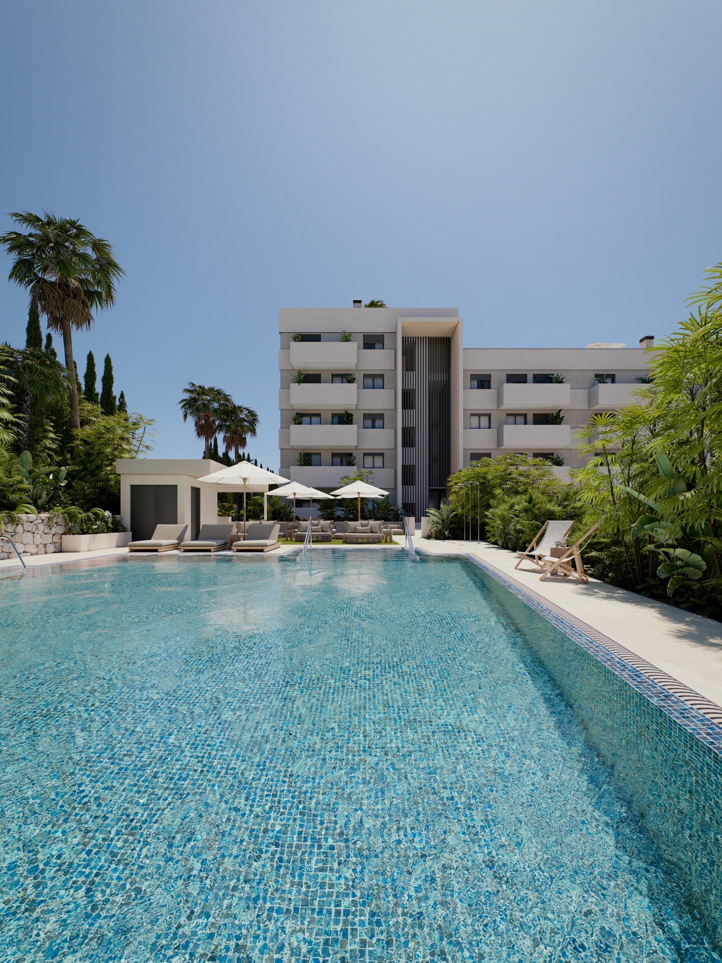 Moderne Apartments und Penthäuser am Meer, Estepona