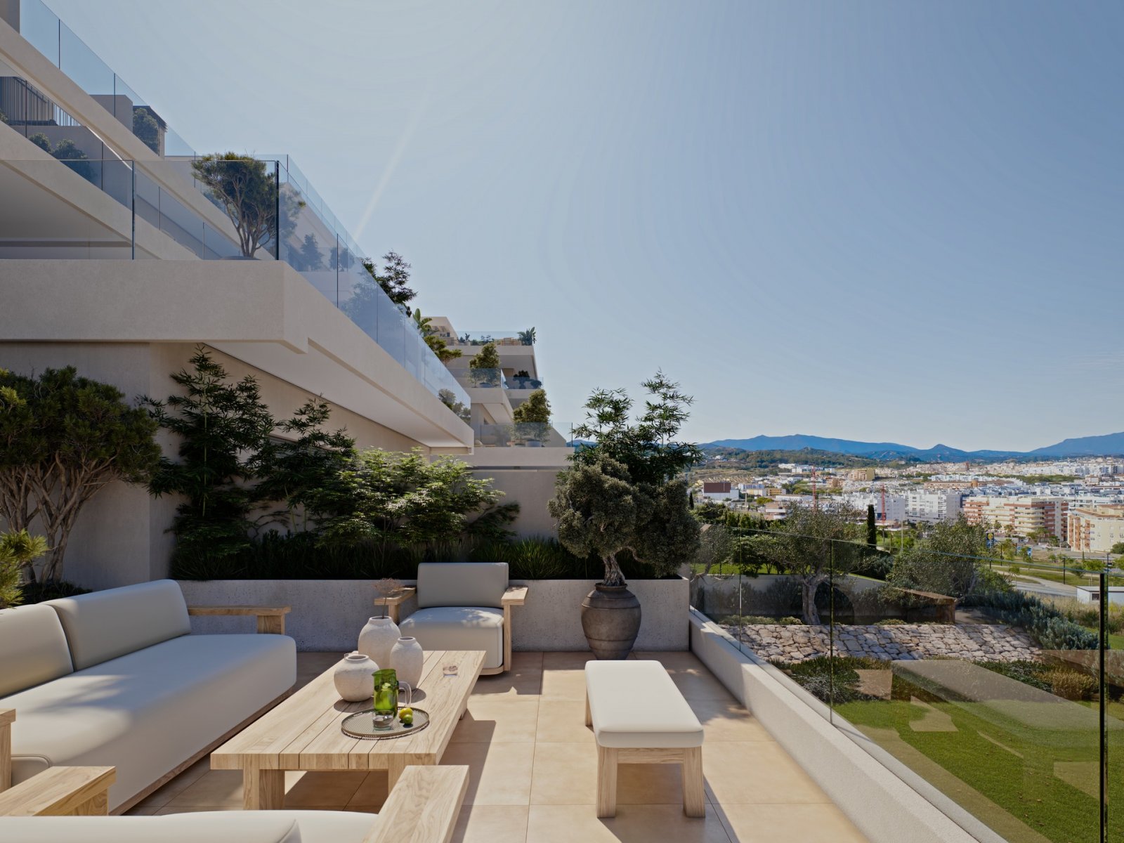 Moderne Apartments und Penthäuser am Meer, Estepona