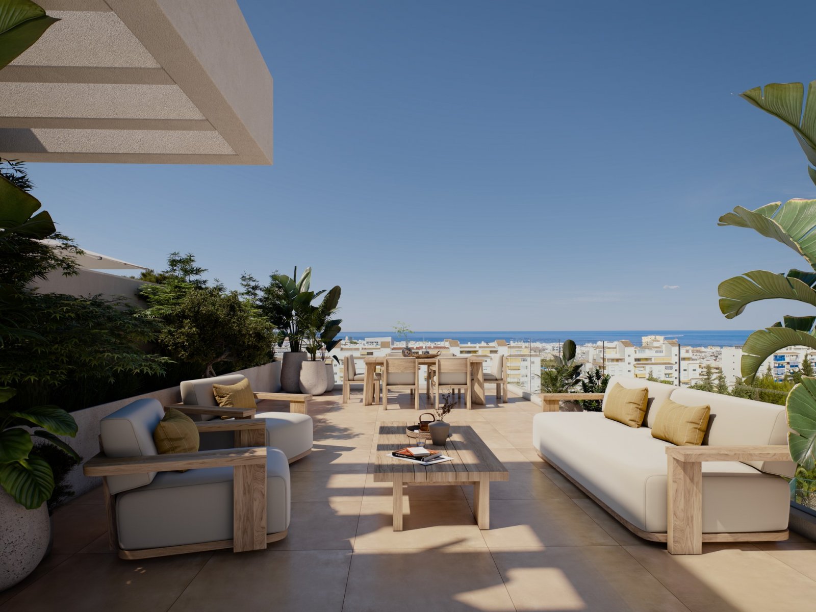 Moderne Apartments und Penthäuser am Meer, Estepona