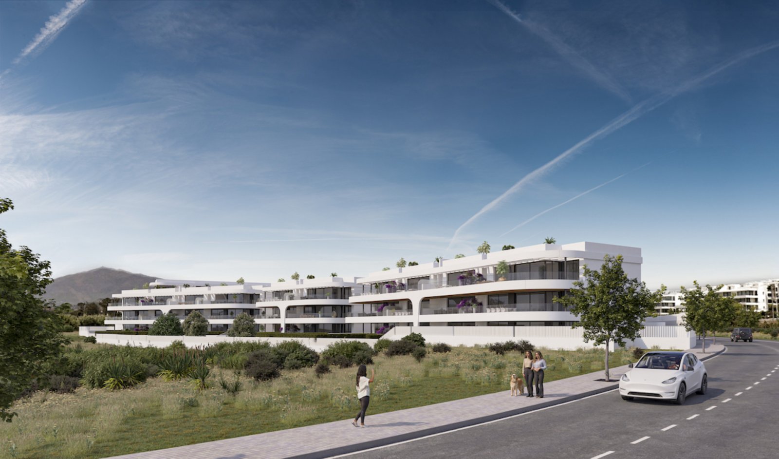 Exklusive Ferienwohnung mit Terrasse am Meer, Estepona