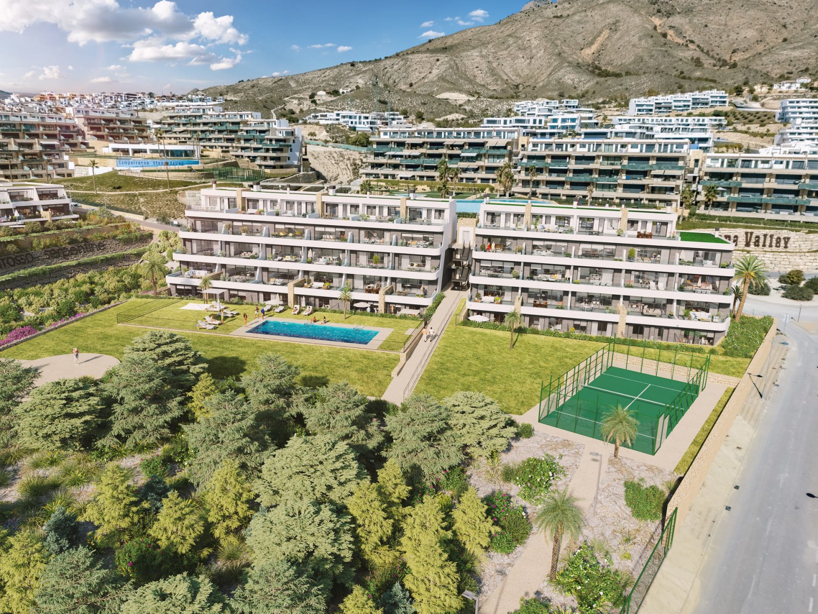 Moderne Apartments mit Meerblick, Finestrat