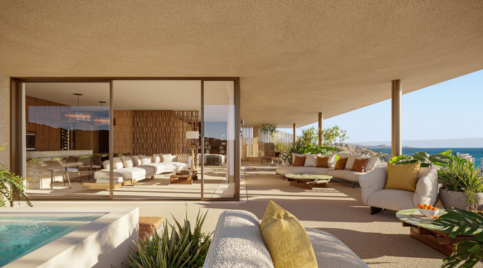 Elegantes Apartment mit Meerblick, Fuengirola