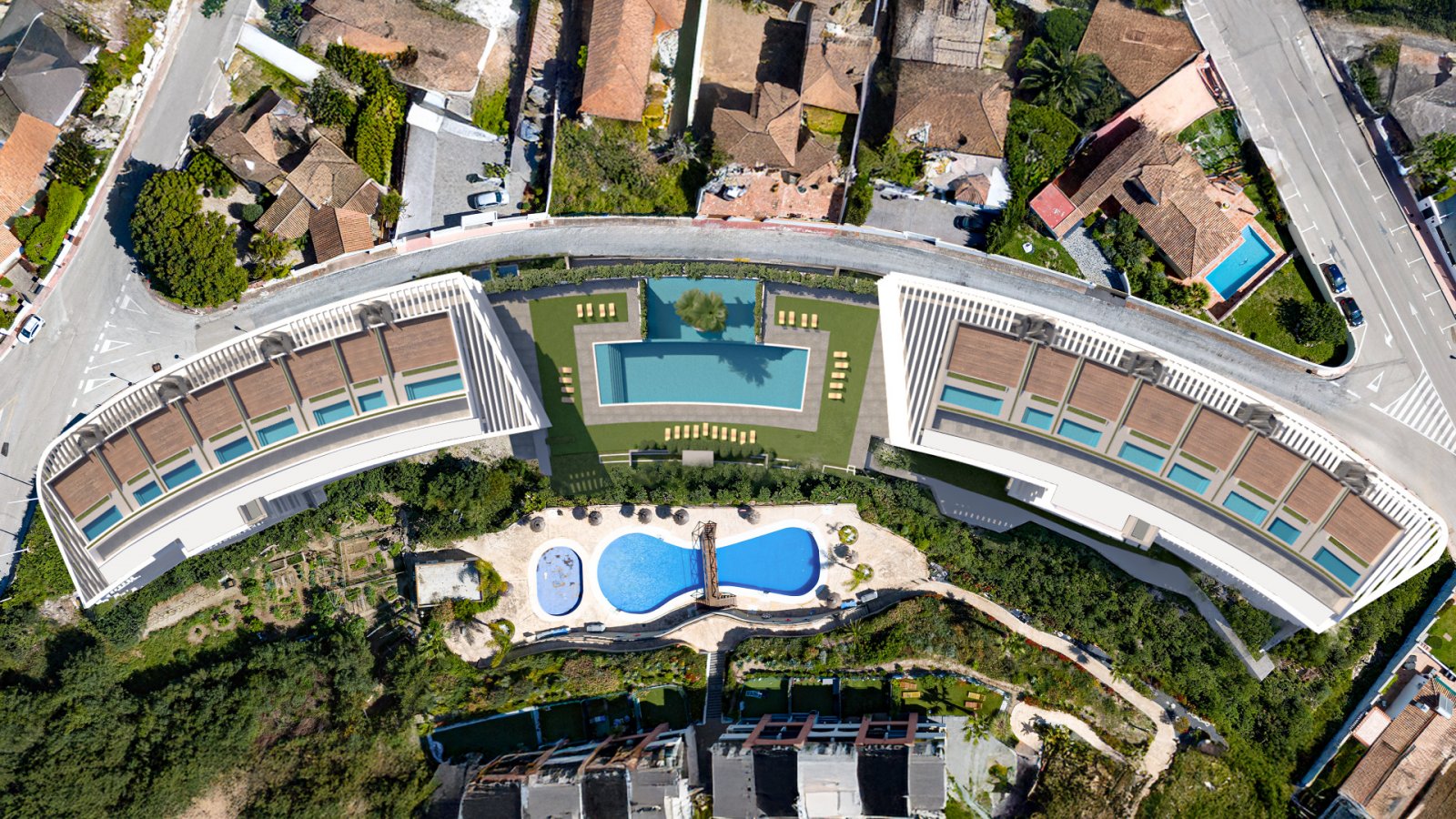 Moderne Apartments am Meer, Garten und Pool, Manilva