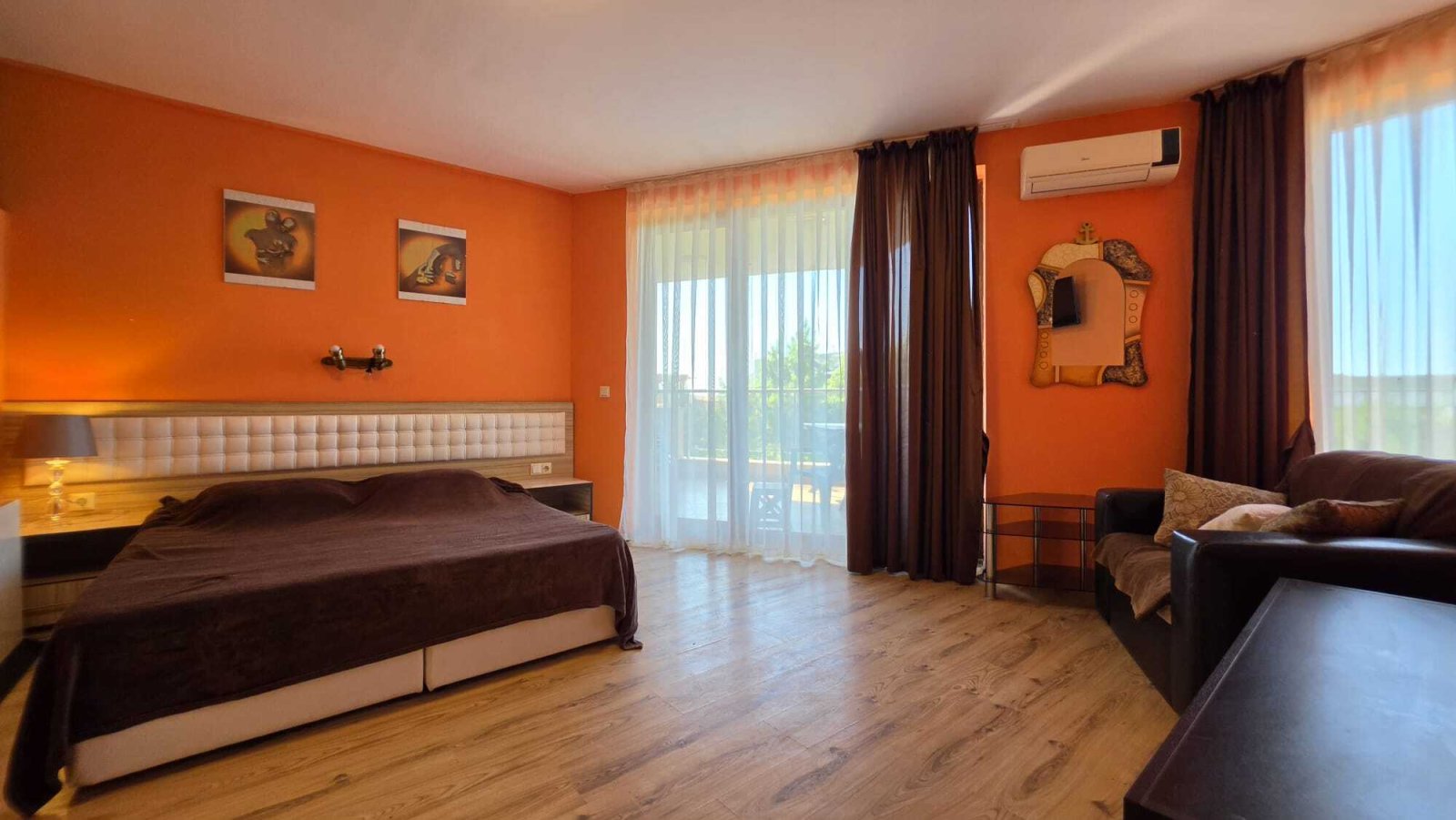 Appartamento con 2 camere da letto con vista mare nel Millennium 1 a Sveti Vlas, Bulgaria