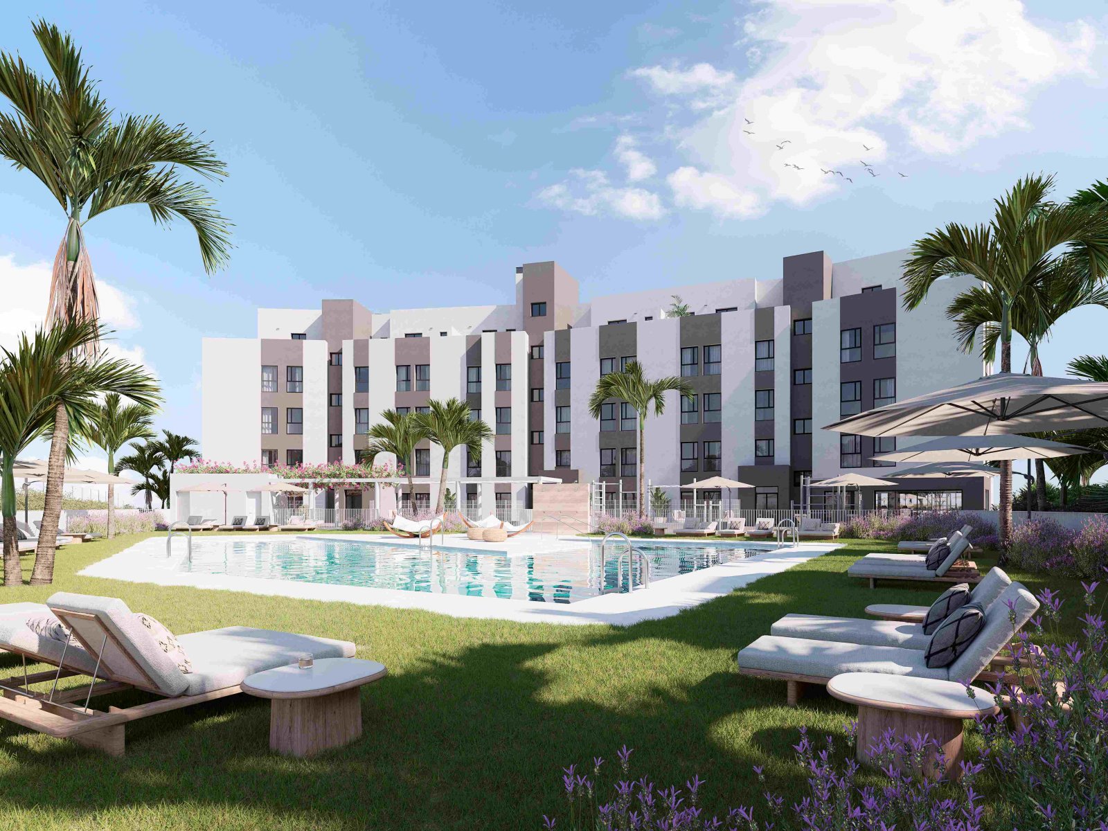 Stilvolles Apartment mit Meerblick, in Strandnähe, Mijas